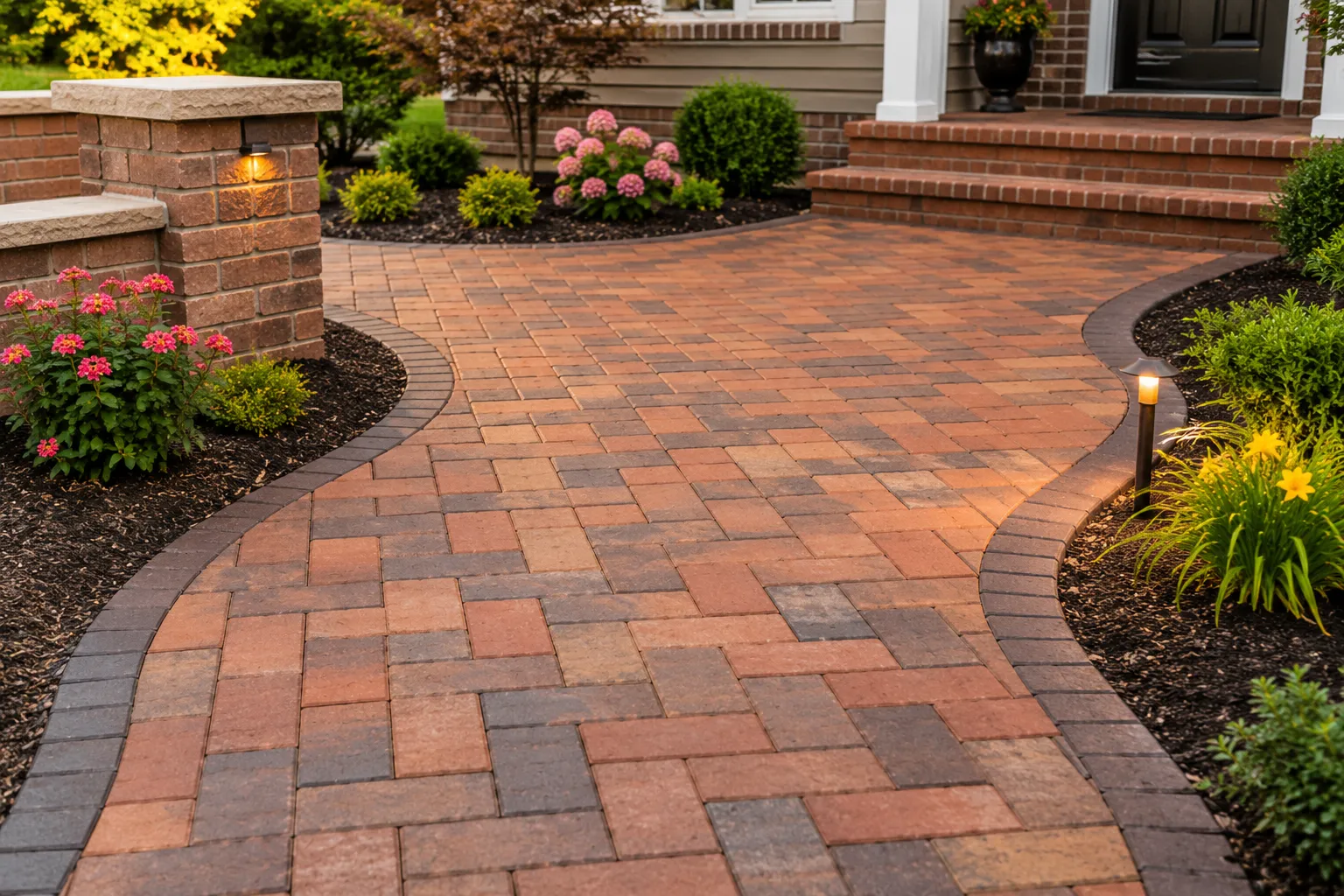 Brick Installation project by J & A Ground Maintenance