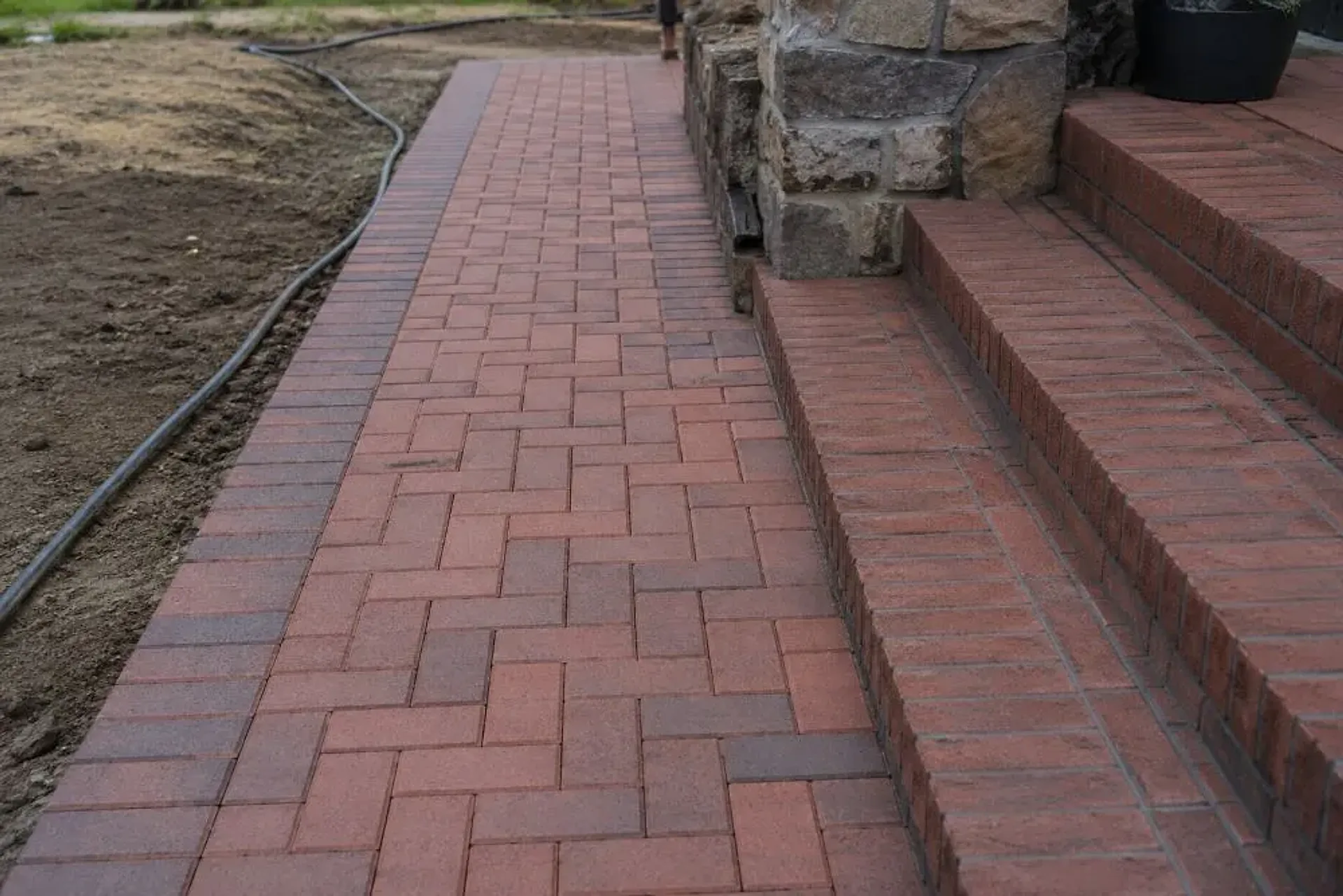 Brick Installation installation project by J & A Ground Maintenance